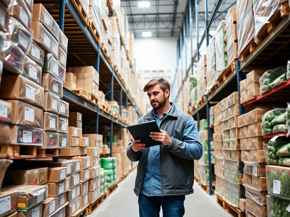 Inventory Control — Traceable lots from dock to door
